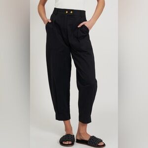 Rebecca Minkoff Cropped Black Pant . Sz.2 NWT